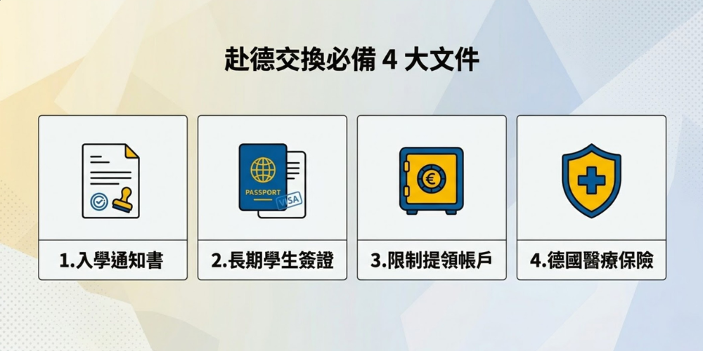 德國交換必備4大文件