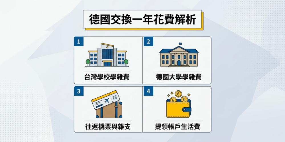 德國交換一年花費解析